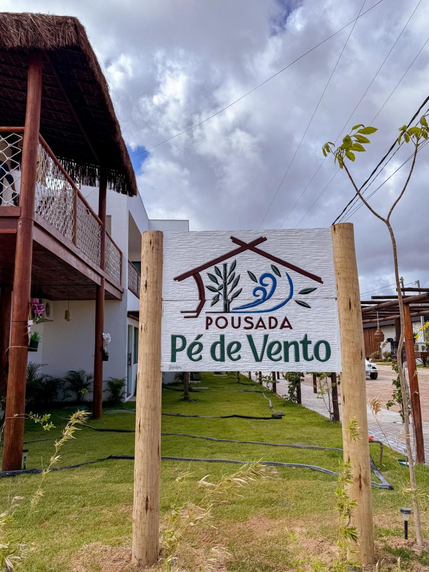 Pousada Pe De Vento Touros Exterior foto