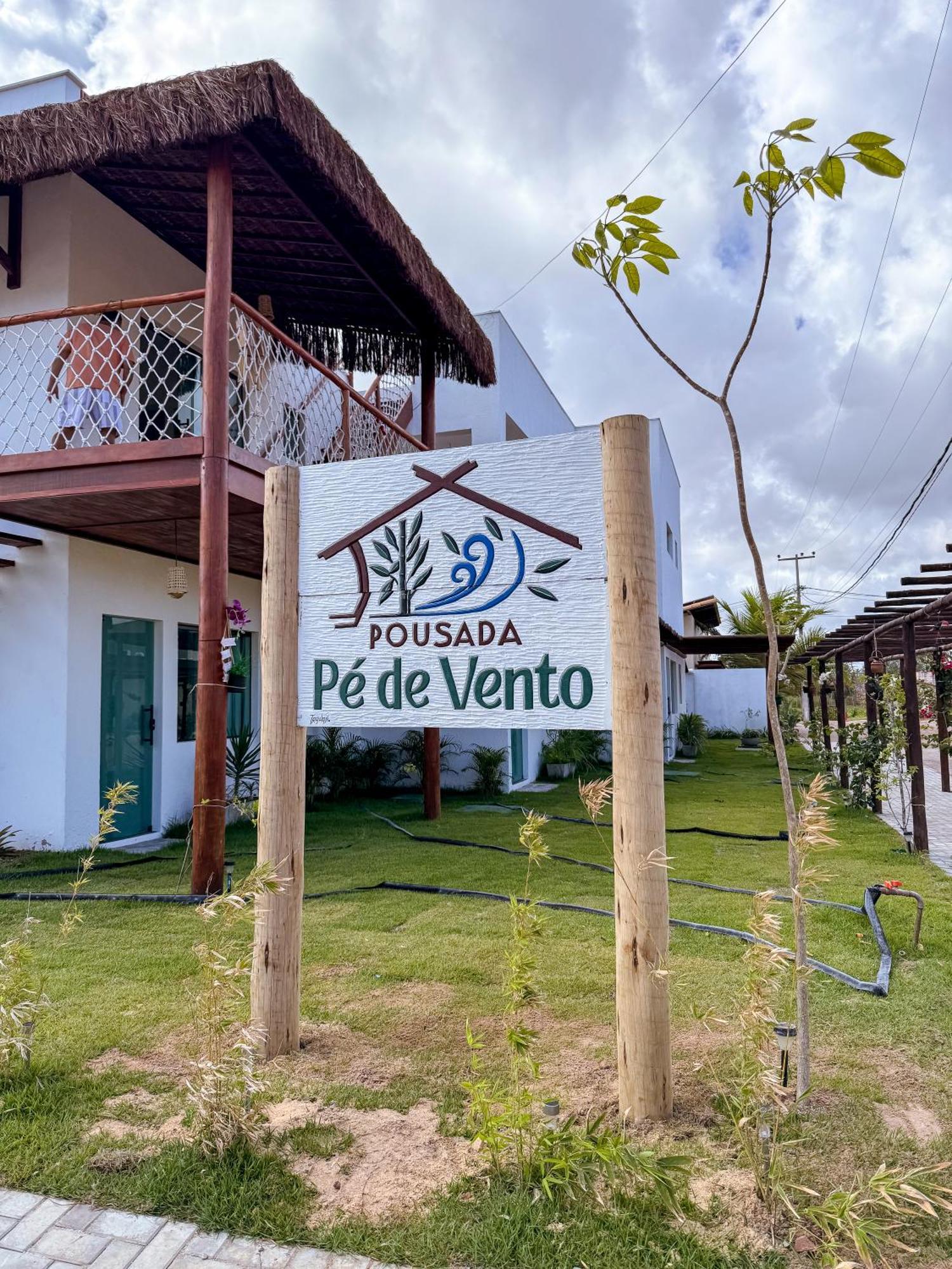 Pousada Pe De Vento Touros Exterior foto